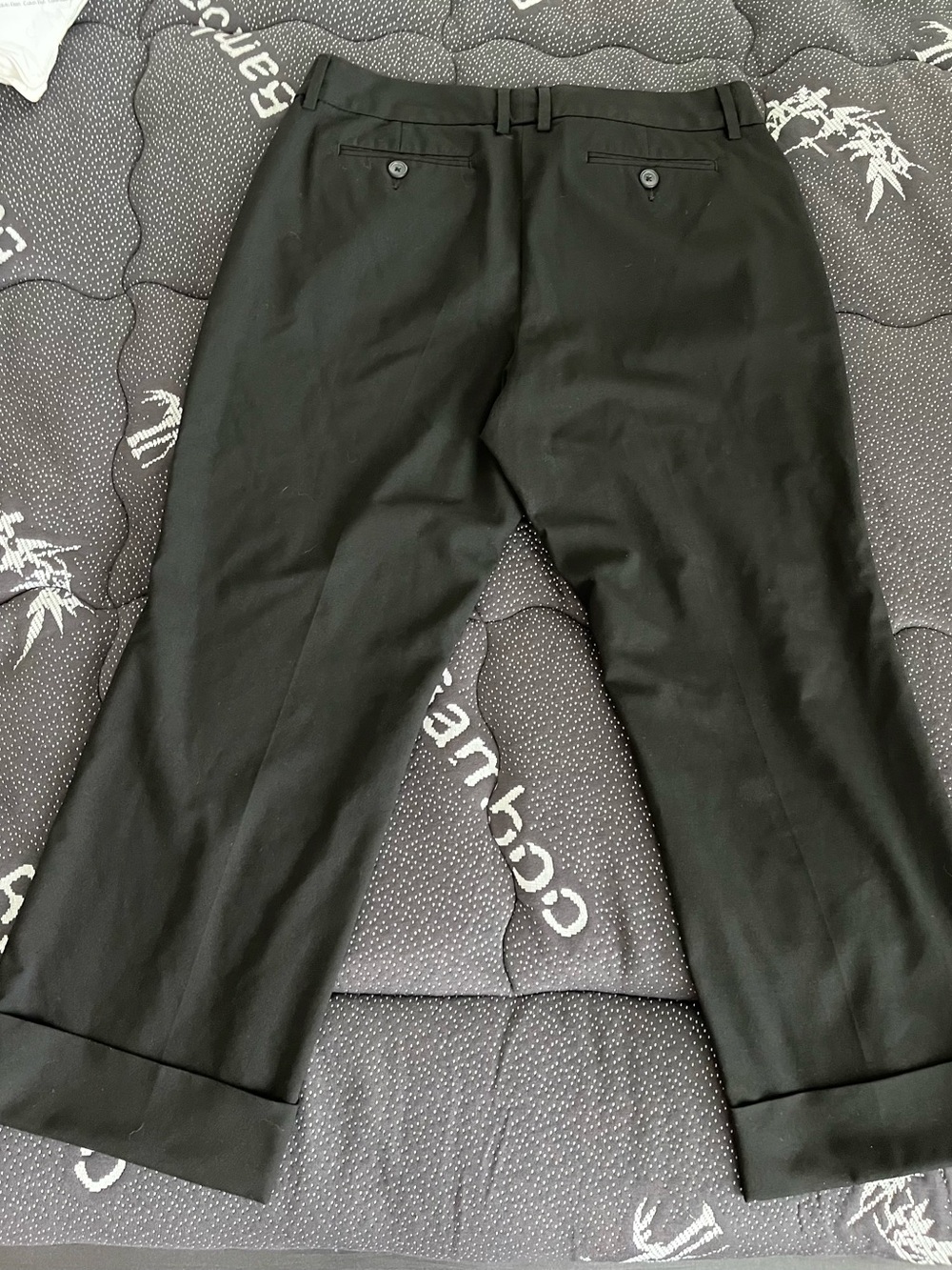 GAP Black Women's Cropped Dress Pants - Picture 3 of 4